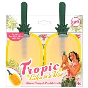 Evriholder Silicone Pineapple Popsicle Molds